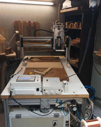 pantografo cnc 3 assi per legno o plastica 