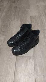 Converse All Star pelle nera taglia 42 
