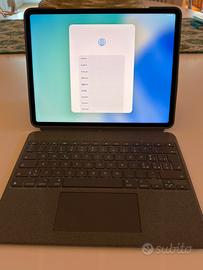 iPad Pro, 12.9-inch, 5th Gen, Wi-Fi + tastiera