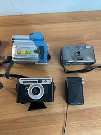 Lotto fotocamere e videocamere vintage