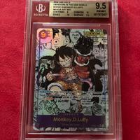 Monkey.D.luffy Manga rare OP09-119 eng BGS 9.5