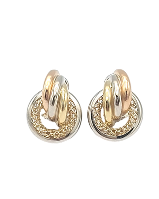 Orecchini da donna realizzati in oro 18kt