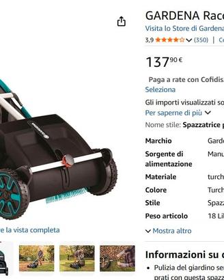 GARDENA - RACCOGLIFOGLIE