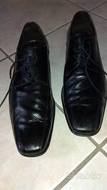 Scarpe eleganti uomo nere Luciano Ilari tg 43
