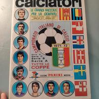 ALBUM CALCIATORI PANINI 1971/72 VUOTO+SET COMPLETO