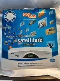 Decoder digitale satellitare Cobra mod. Lince