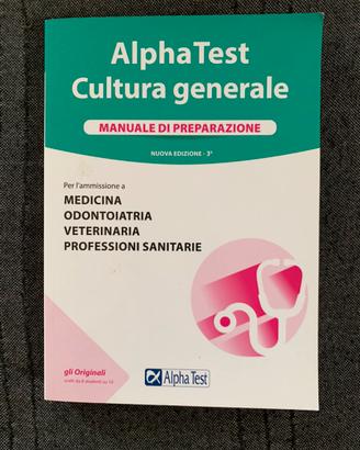 Alpha Test. Cultura generale