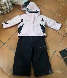 Completo da neve bambina Biting/giacca e pantaloni