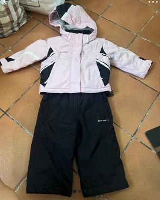 Completo da neve bambina Biting/giacca e pantaloni