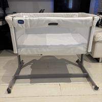 Culla Chicco Next2me in ecopelle bianca