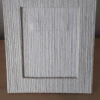 Porta fotografia in tessuto beige