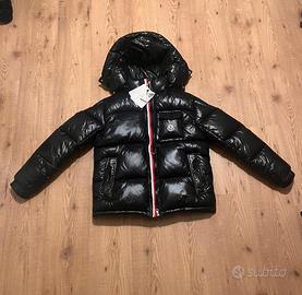 Piumino Moncler Montbeliard Nero Lucido - Taglia M