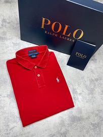 Polo T-Shirt Polo Ralph Lauren Rosso/Celeste (M)
