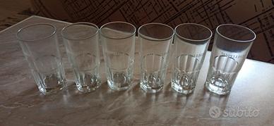 dodici bicchieri misti brand italiani 