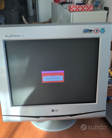 Monitor CRT LG Flatron F700P (17") Retrogaming PC