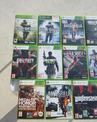 Giochi originali X BOX 360