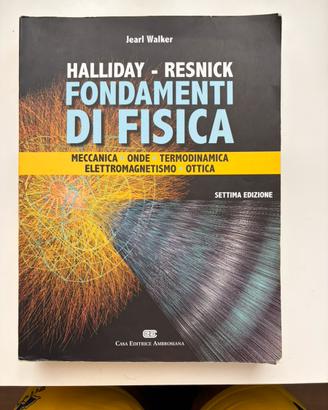 Halliday-Resnick Fondamenti di Fisica
