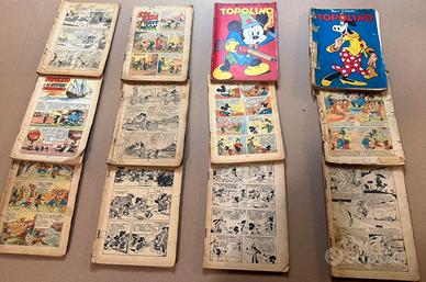 Lotto 37 Topolino 1950 + Albi Rosa Disney