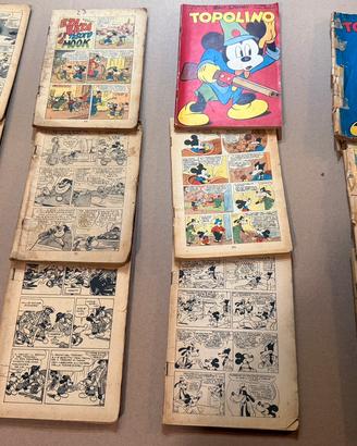 Lotto 37 Topolino 1950 + Albi Rosa Disney
