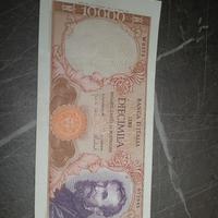 10000 lire michelangelo  errore di stampa
