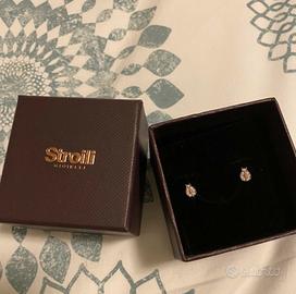 Orecchini coccinella in argento