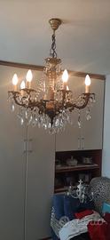 lampadario a gocce