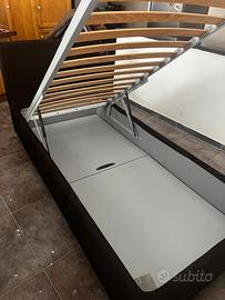 Letto con contenitore