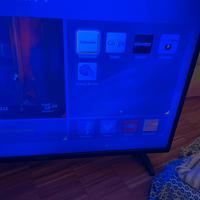 Tv Telefunken smart con cavo antenna e televomando