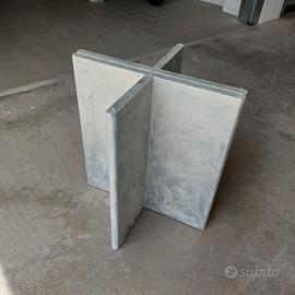 Base per tavolo in cristallo 
