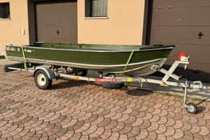 Barca in alluminio, canadian italmarine 430 cm