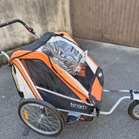 Carrellino Bici Papilioshop Leon 2 Posti