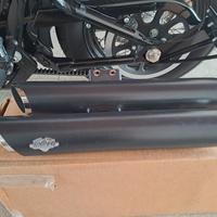 Terminali Vance Hines Twin Slash 3" Slip-on Harley