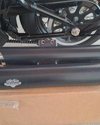 Terminali Vance Hines Twin Slash 3" Slip-on Harley