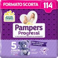 Pampers Progressi Taglia 5 114pz