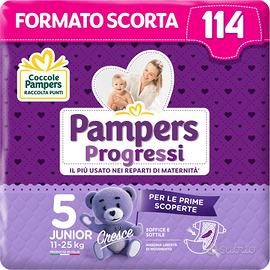 Pampers Progressi Taglia 5 114pz
