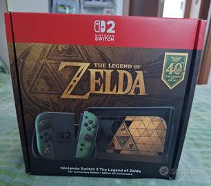Nintendo Switch 2 The Legend Of Zelda 40th Edition