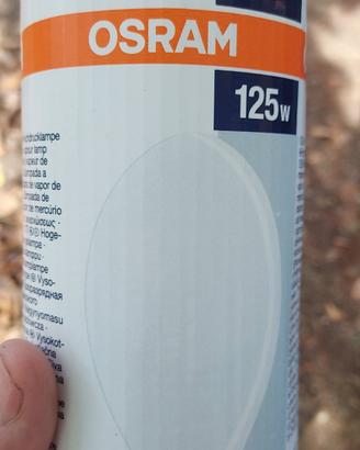 lampada  osram HQL 125w  E 27