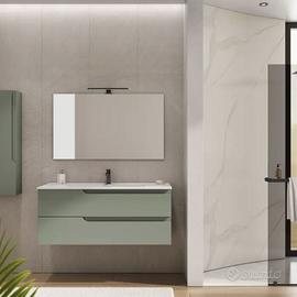 Mobile bagno sospeso 120 cm con lavabo integrato