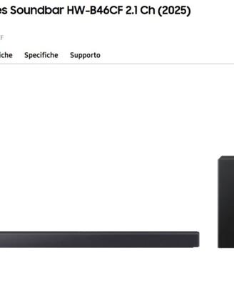 Soundbar Samsung HW-B450F 2.1