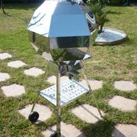 BARBECUE IN ACCIAIO INOX MODELLO GLOBO 57 - ilSimo