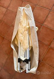 Gazebo 3x3 bianco