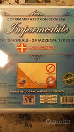 coprimaterasso matrimoniale a cerniera