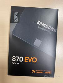 SSD SAMSUNG 870 EVO 500gb