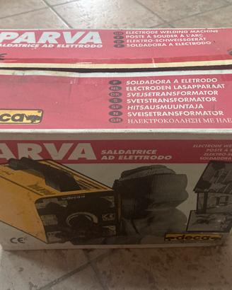 Saldatrice a elettrodo Parva 150E mai usata