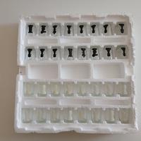 Set scacchi con bicchieri da shot