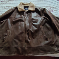 Giacca in pelle taglia 6xl tipo montone