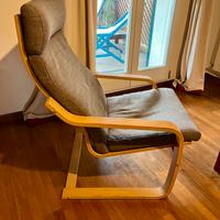 Poltrona POANG marrone