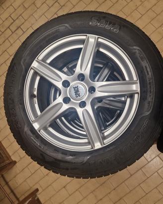 Gomme e cerchi  225/60/R17  da neve 