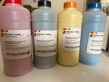 Toner ceramico per Fotoceramica