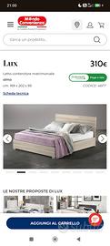 letto con cassone 
